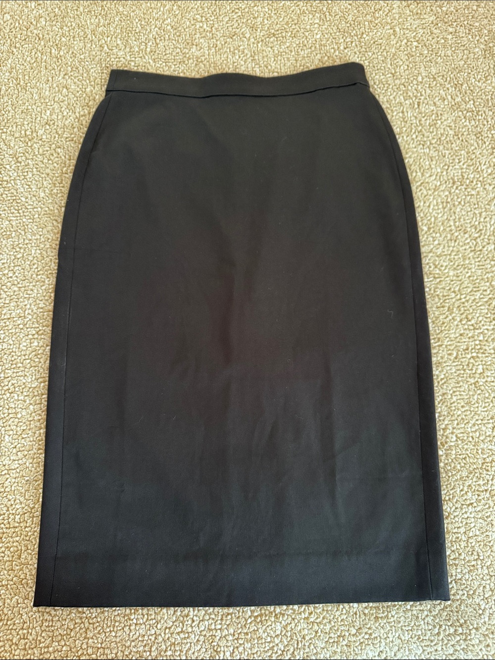 J. Crew Black Pencil Skirt